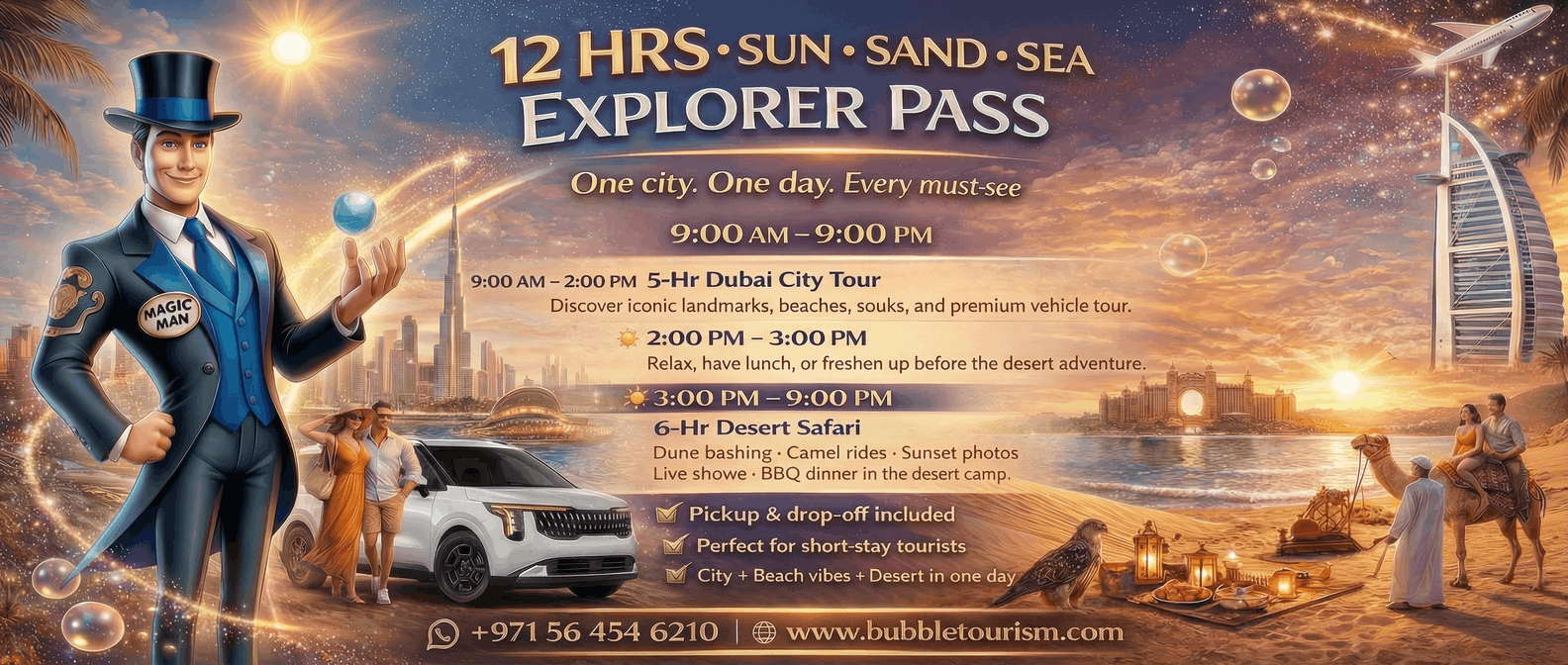 12 HRS SUN • SAND • SEA EXPLORER PASS1