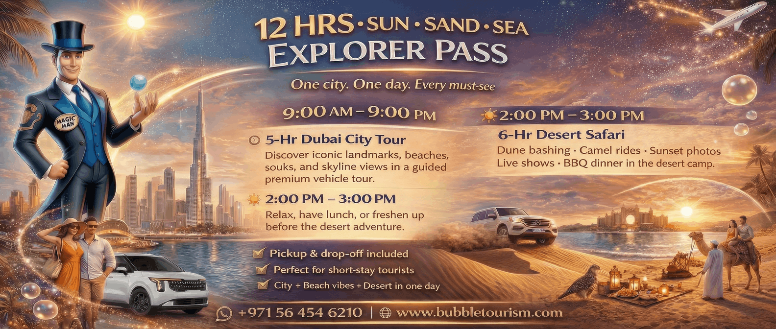 12 HRS SUN • SAND • SEA EXPLORER PASS2