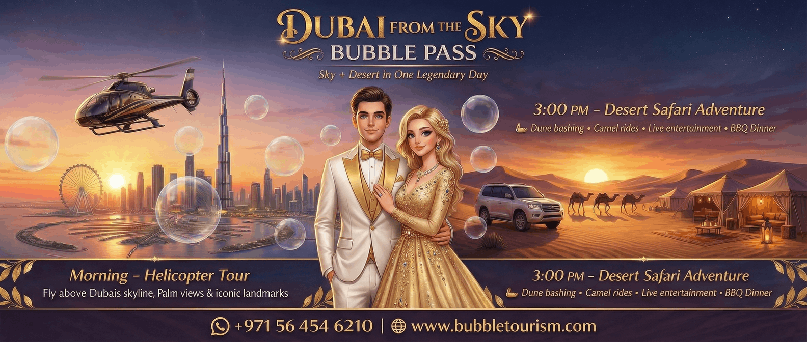 DUBAI FROM THE SKY BUBBLE PASS1