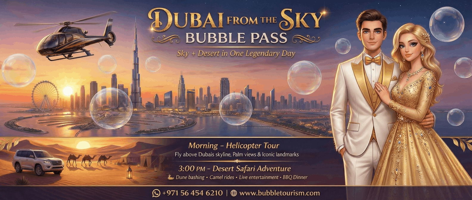 DUBAI FROM THE SKY BUBBLE PASS2