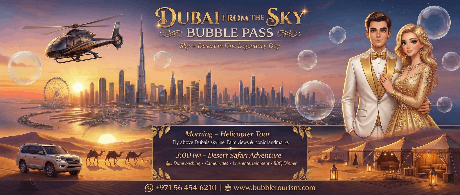 DUBAI FROM THE SKY BUBBLE PASS3