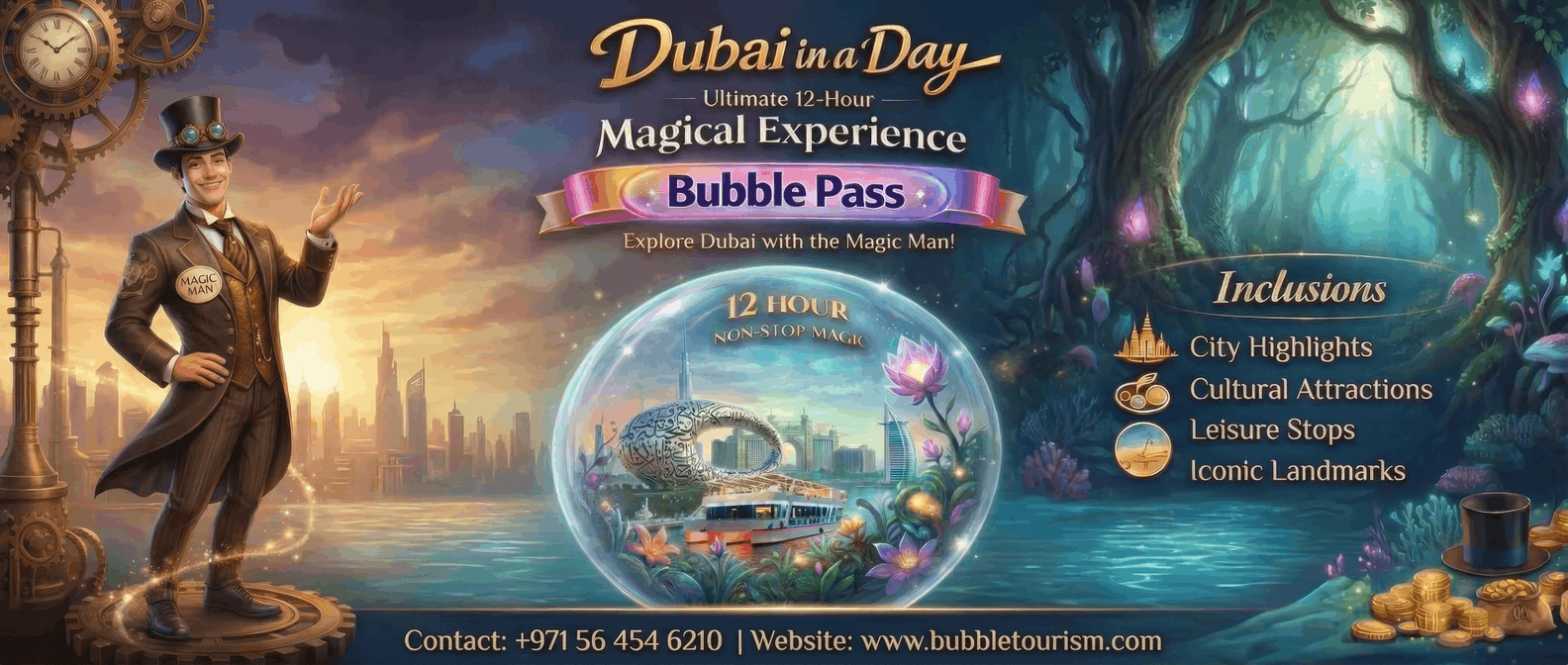 Dubai in a Day – Ultimate 12-Hour Experience Bubble Pass2