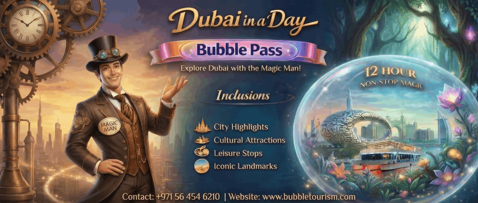 Dubai in a Day – Ultimate 12-Hour Experience Bubble Pass3